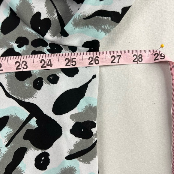 Christian Siriano For Lane Bryant Blouse Womens 22/24 Leopard Animal Print - Picture 10 of 12